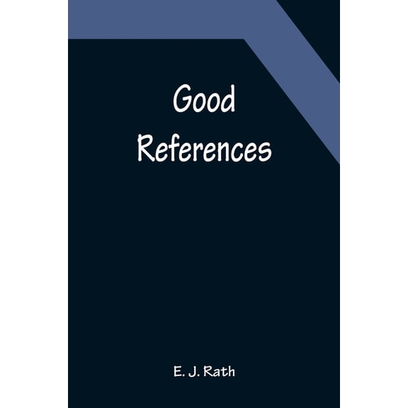 Good References, (Paperback)