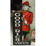 Good Rich Tyre Pure Porcelain Enamel Heavy Metal Sign 33 x 15 inches Single Side