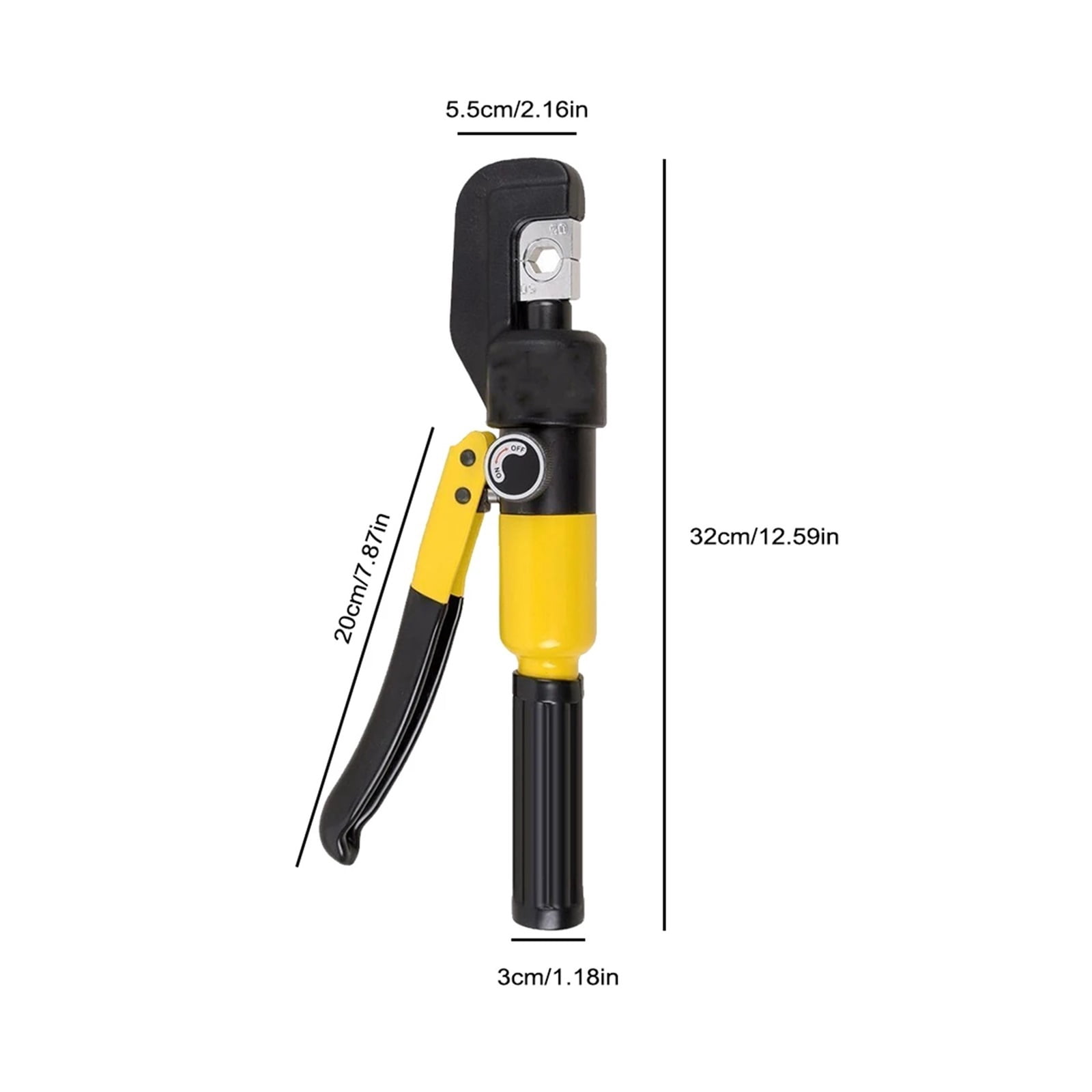 Good Sale Wire Battery Cable Lug Terminal Crimper Crimping Tool Cable Lug Crimper Plier 4-70mm2 Pressure 5-6T ,Professional Tools