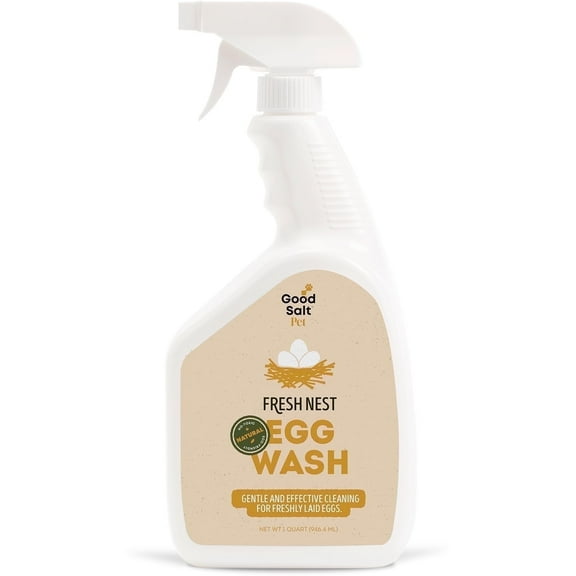 Good Salt Pet Fresh Nest Egg Wash, 32oz Trigger Sprayer