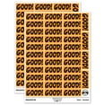 thumbnail image 1 of Good School Teacher Fun Text Sticker Set - Orange - Gloss Finish - 1.5" Small, 1 of 7