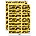thumbnail image 1 of Good School Teacher Fun Text Sticker Set - Yellow - Matte Finish - 1.5" Small, 1 of 7