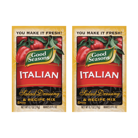 Good Seasons Italian Dressing & Recipe Seasoning Mix, 0.7 oz (2-Pack)