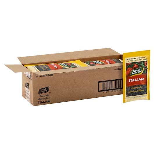 Good Seasons Italian Salad Dressing Dry Mix, 7.6 Ounce 12 per Case