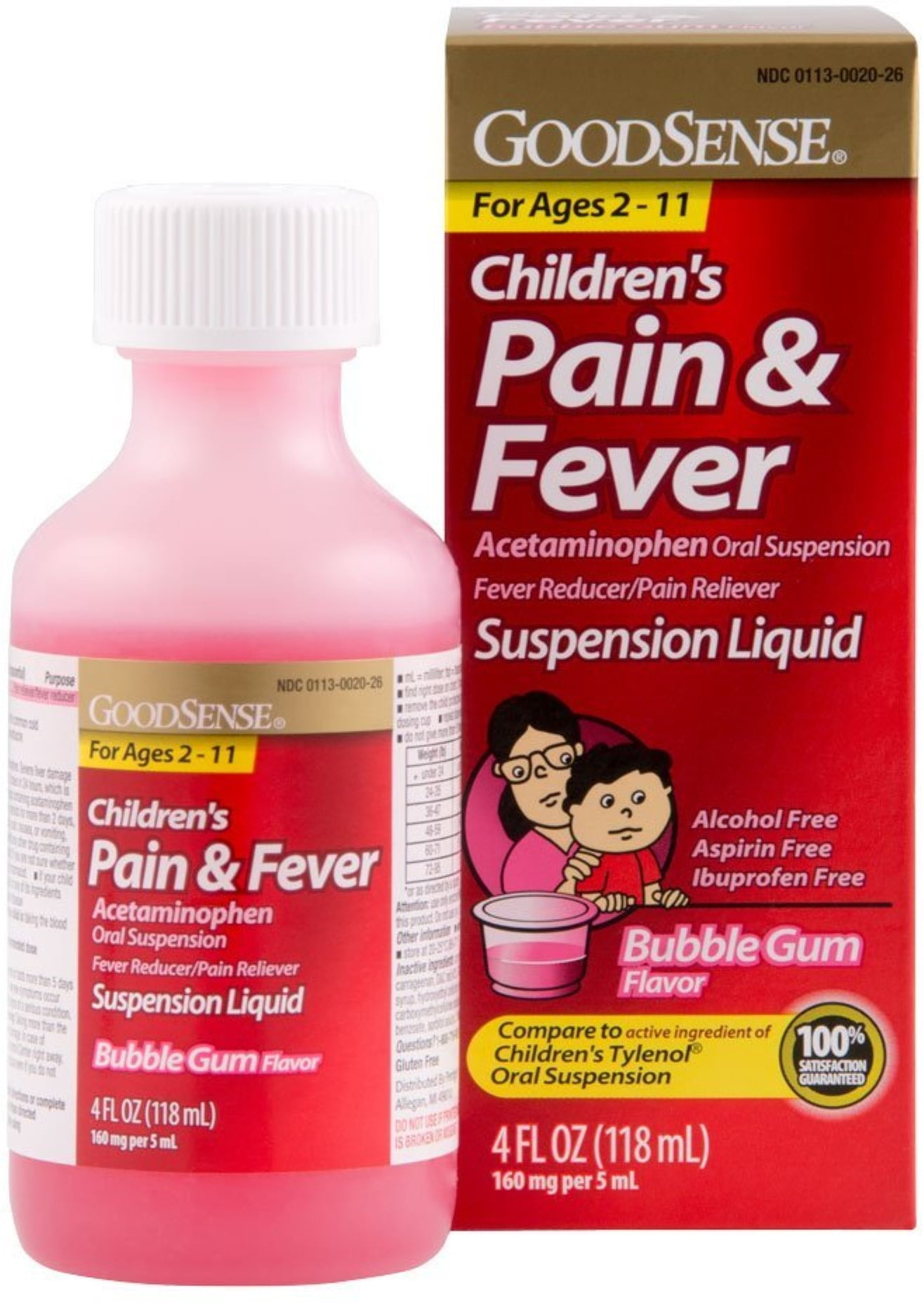 Good Sense Acetaminophen Children's Pain Reliever Oral Suspension
