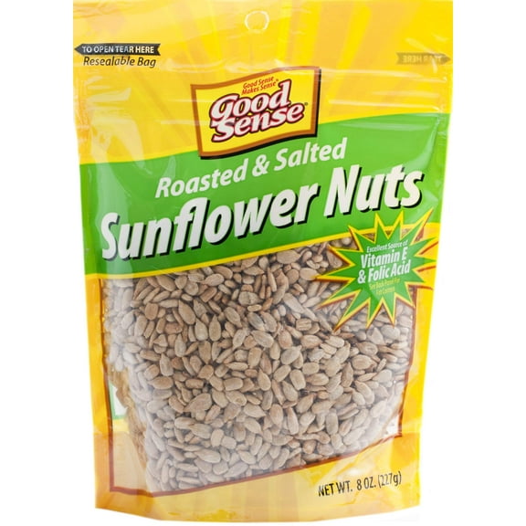 Good Sense Roasted & Salted Shelled Sunflower Seeds (Pack of 4)
