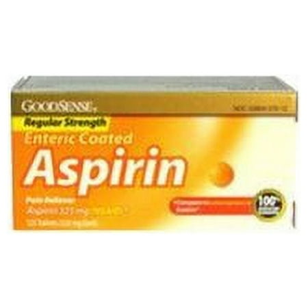 Good Sense Safety Coated Enteric Aspirin 325 Mg (24 Units Included)