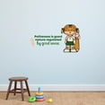 thumbnail image 1 of Good Sense School Classroom Quote Cartoon Quotes Decors Wall Sticker Art Design Decal for Girls Boys Kids Room Bedroom Nursery Kindergarten Home Decor Stickers Wall Art Vinyl Decoration (15x30 inch), 1 of 2