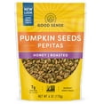 thumbnail image 1 of Good Sense Shelled Pumpkin BDF32 Seeds (Pepitas), Honey Roasted Honey Roasted 6 Ounce, 1 of 3