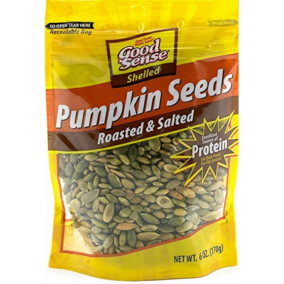 Good Sense Pumpkin Seeds Roasted & Salted 6 oz (Pack of 12)