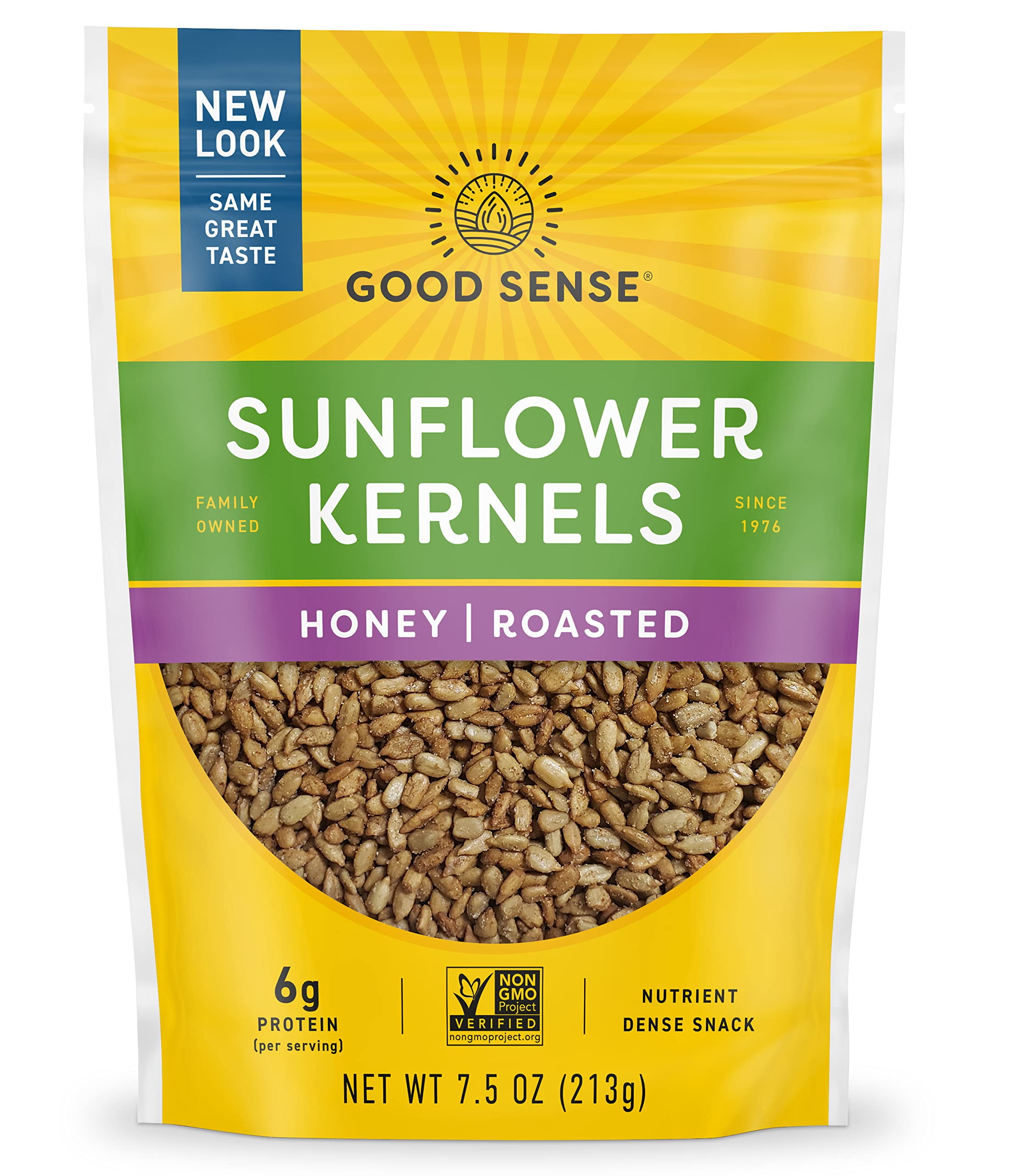 Good Sense Sunflower Seeds Honey 7.5 oz. (Pack of 3)