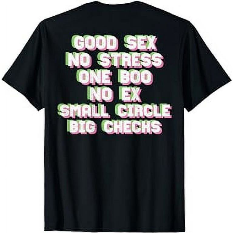 Good sex no stress one boo no ex sweatshirt hotsell