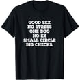 thumbnail image 1 of Good Sex One Boo No Ex Small Circle Big Checks Funny T-Shirt, 1 of 3