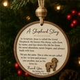 thumbnail image 1 of Good Shepherd Christmas Ornament - Religious Nativity Pendant for Christian Tree Decor, Church Events, Baptism Gifts & Spiritual Home Decor, 1 of 2