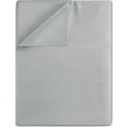 thumbnail image 1 of Good Sleep Bedding Queen Size Flat Sheet Only - Hotel Style 100% Egyptian Cotton Sheet, Soft & Breathable, Sateen Weave 800 Thread Count Queen Flat Sheet - Light Gray, 1 of 8