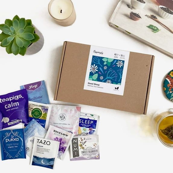 Good Sleep Valerian Root Passionflower Tea Discovery Box