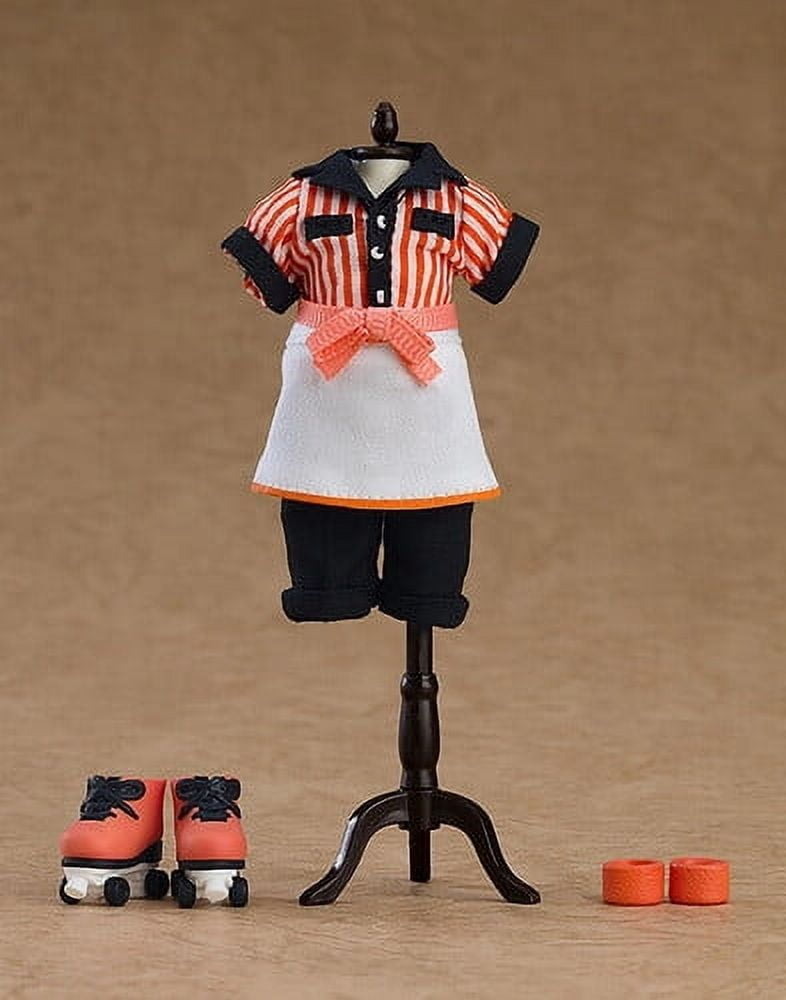 Good Smile Company Nendoroid Doll Diner Outfit Set - Green Boy Version With Roller Skates