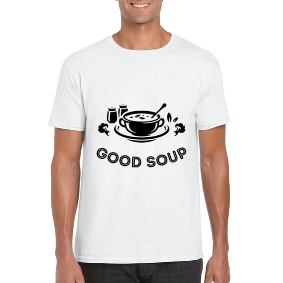 Good Soup Meme Funny Food Viral TikTok Internet Comfort T-Shirt, for men & women, up to size 5XL