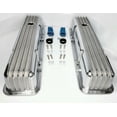thumbnail image 1 of Good Speed Tall Polished Aluminum Finned Valve Covers Compatible with SBC 1958-1986 Chevrolet Small Block Chevy 283 305 327 350 400, 1 of 10