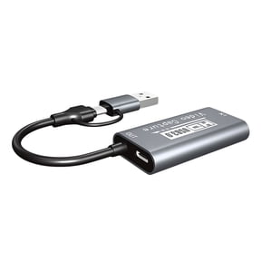Good Speed USB 4K Video Captures Card with Power Delivery for Low Latency Live Streaming and Game Recording
