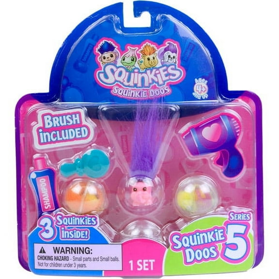 Good Squinkies Bubble Pack, Series 5, Soft, Squishy, Doll Playsets