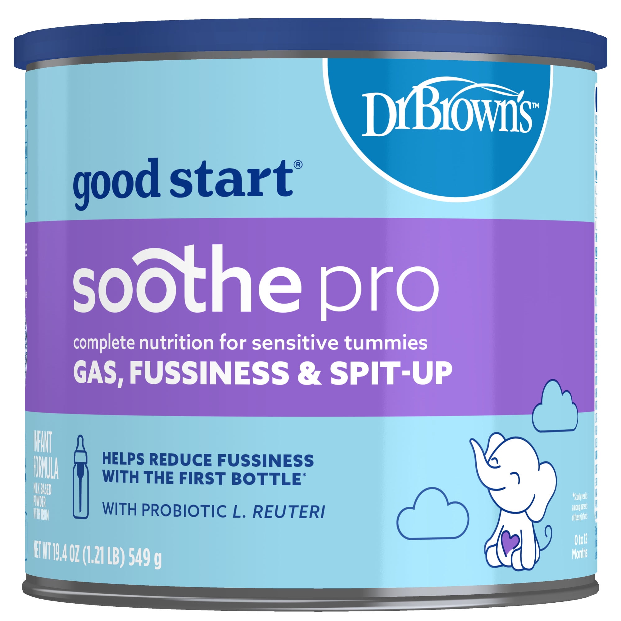 Good Start  Dr. Brown's Soothe Pro Baby Formula for Sensitive Tummies, 19.4 oz