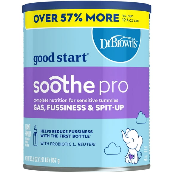 Good Start  Dr. Brown's Soothe Pro Baby Formula, 30.6 oz
