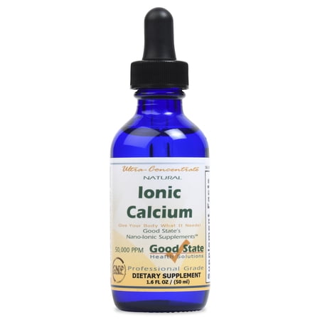 Good State Liquid Ionic Calcium Ultra Concentrate 2 fl oz (Glass Bottle)