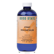 Good State Liquid Ionic Magnesium Mineral Supplement, 100 mg, 8 Fl Oz, 96 Servings
