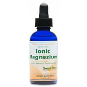 Good State Liquid Ionic Minerals Magnesium Ultra Concentrate, 100 Servings, 2 Fl Oz   Supports Muscle Relaxation & Bone Health