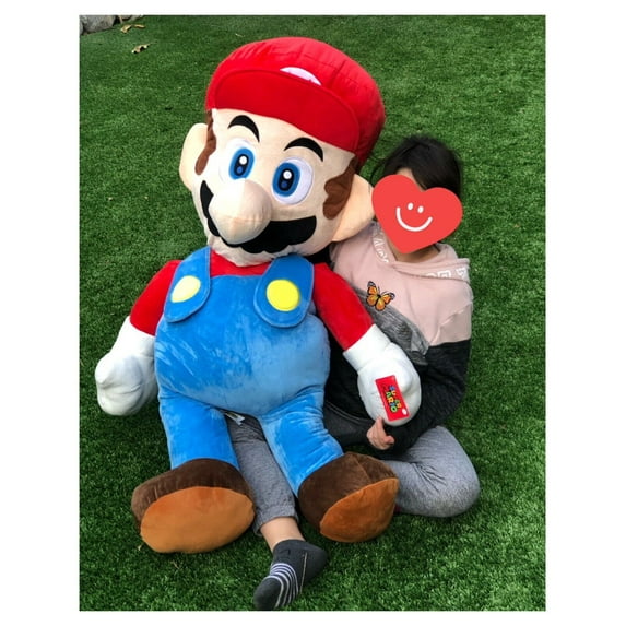 Good Stuff Stuffed Animals & Plush Toys, Nintendo Super Mario Brothers Red Cap, 4'