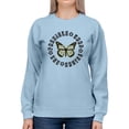 thumbnail image 1 of Good Things Are Possible Retro. Sweatshirt Women -Image by Shutterstock, Female 5X-Large, 1 of 4