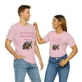 thumbnail image 1 of Good Things Are Waiting For Us Cute Rainbow Turtle Unisex Short Sleeve Tee, 1 of 8