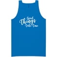 thumbnail image 1 of Good Things Take Time Neon Tank Top, 1 of 1