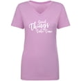 thumbnail image 1 of Good Things Take Time Womens V-Neck T-Shirt, 1 of 3