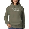 thumbnail image 1 of Good Think Take A Time Hoodie Women -Image by Shutterstock, Female Medium, 1 of 4
