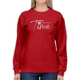 thumbnail image 1 of Good Think Take A Time Sweatshirt Women -Image by Shutterstock, Female XX-Large, 1 of 4