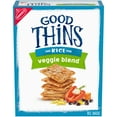 thumbnail image 1 of Good Thins Nabisco, Gluten Free Rice Crackers, Veggie Blend, 3.5 oz, 1 of 12