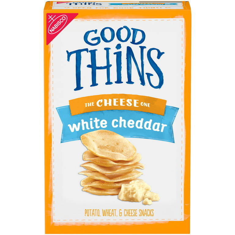 Good Thins White Cheddar Crackers, 1 box (3.75oz) 