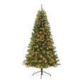 thumbnail image 1 of Good Tidings 7.5-Foot Pre-Lit Vermont Christmas Tree with 400 Clear Lights, 1 of 4