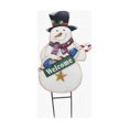 thumbnail image 1 of Good Tidings G48 HS20319X 37.5 in. Snowman Welcome Stake - Multi Color, 1 of 1