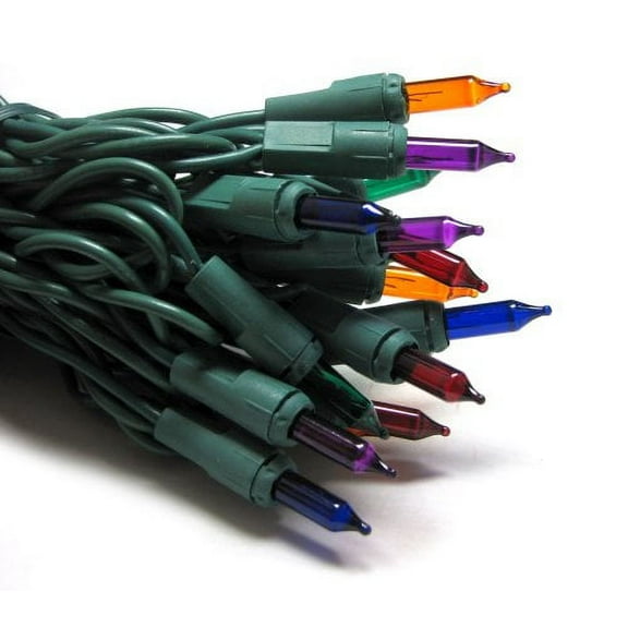 Good Tidings SBC64405 G.E. String-A-Long Constant ON Miniature Christmas Lights, Multi-Colored