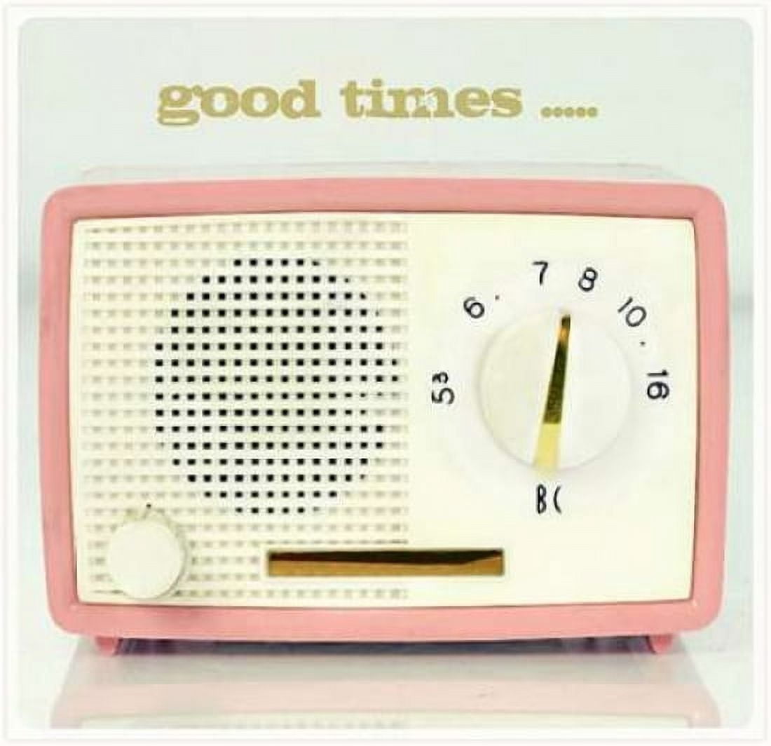 Good Times Pink Radio Canvas Art - Vicki Dvorak (24 x 24)
