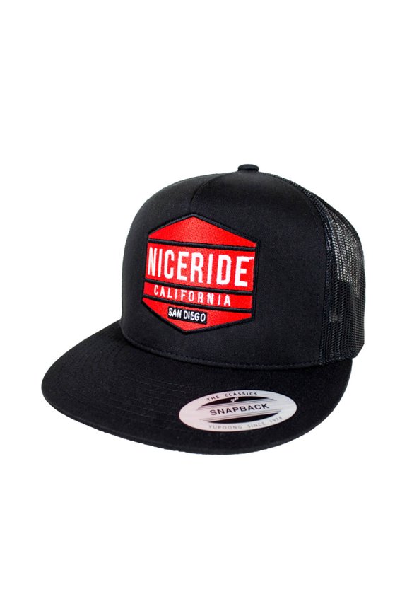 "Good Times" Snapback Black Trucker Hat For Adult Men And Women