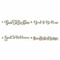 thumbnail image 1 of Good To Be Home Sign Unfinished Wood Cutout Home Decor DIY Option 4- 36" Wide / 1/4", 1 of 3