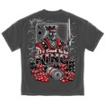 thumbnail image 1 of Good To Be King Playing Cards Gambling Poker T-Shirt by Erazor Bits, Gray, 1 of 2