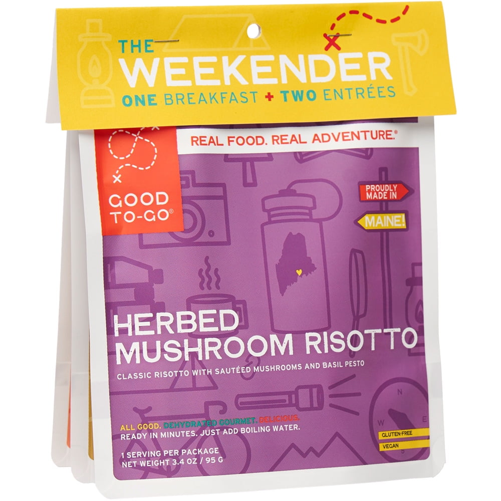 Good To-Go Yellow Weekender - Risotto, Oatmeal, Marinara