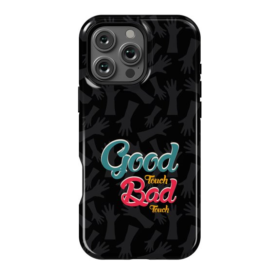 Good Touch Bad Touch Graphic Phone Case for iPhone 11 12 13 14 15 16 17 Pro Max