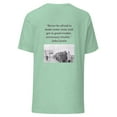 thumbnail image 1 of "Good Trouble" John Lewis Unisex t-shirt (Heather Prism Mint, M), 1 of 2