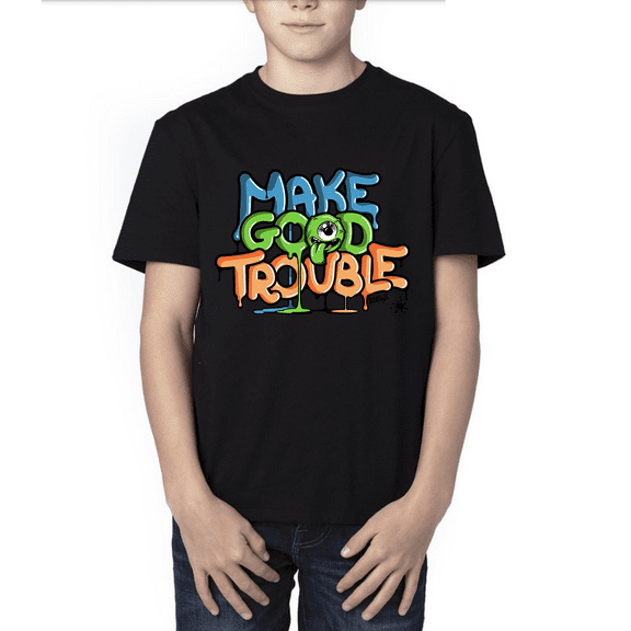 Good Trouble tee - BLACK